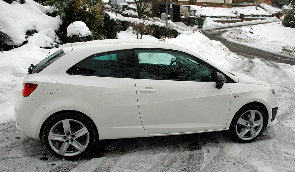 Seat Ibiza: Seitenansicht des flotten Spaniers.