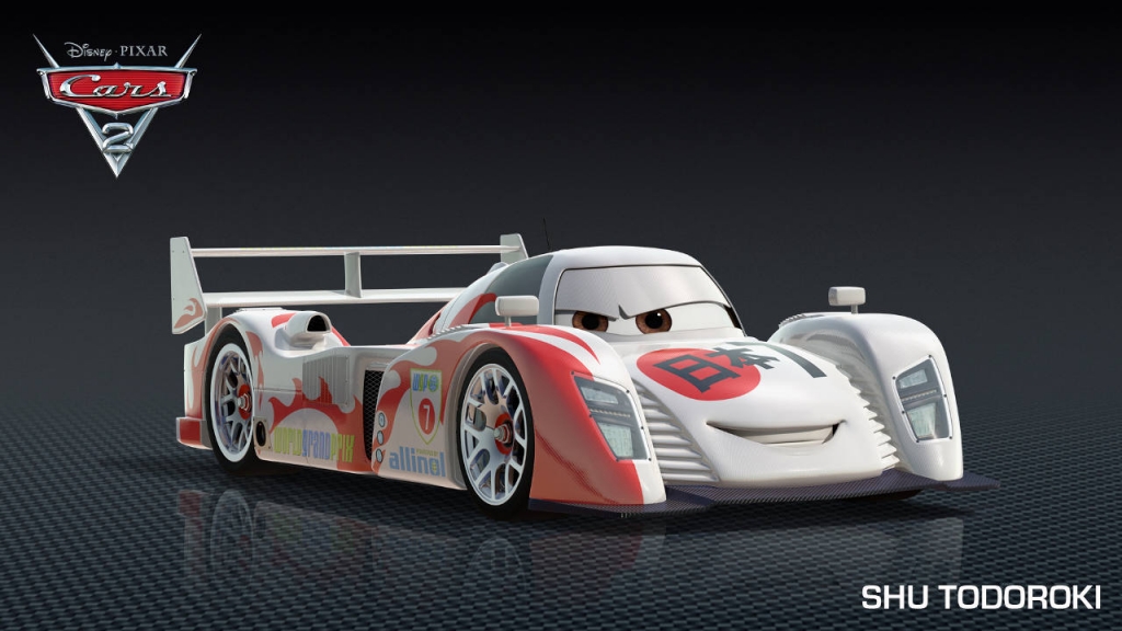 Sehnsüchtig erwartet - Auto.de stellt die neuen Autos aus Cars 2 vor. International wird die Cars 2-Truppe auch durch den Japaner Shu Todoroki ergänzt, der sein Heimatland beim Grand Prix vertreten will.