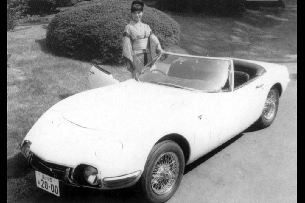 Toyota 2000 GT, James Bond Filmauto, 1968.
