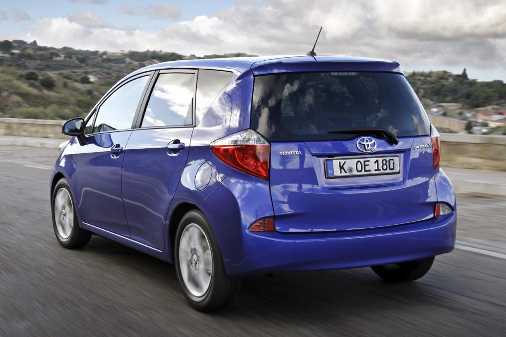 Toyota Verso-S: Raumwunder für die Shoppingtour 