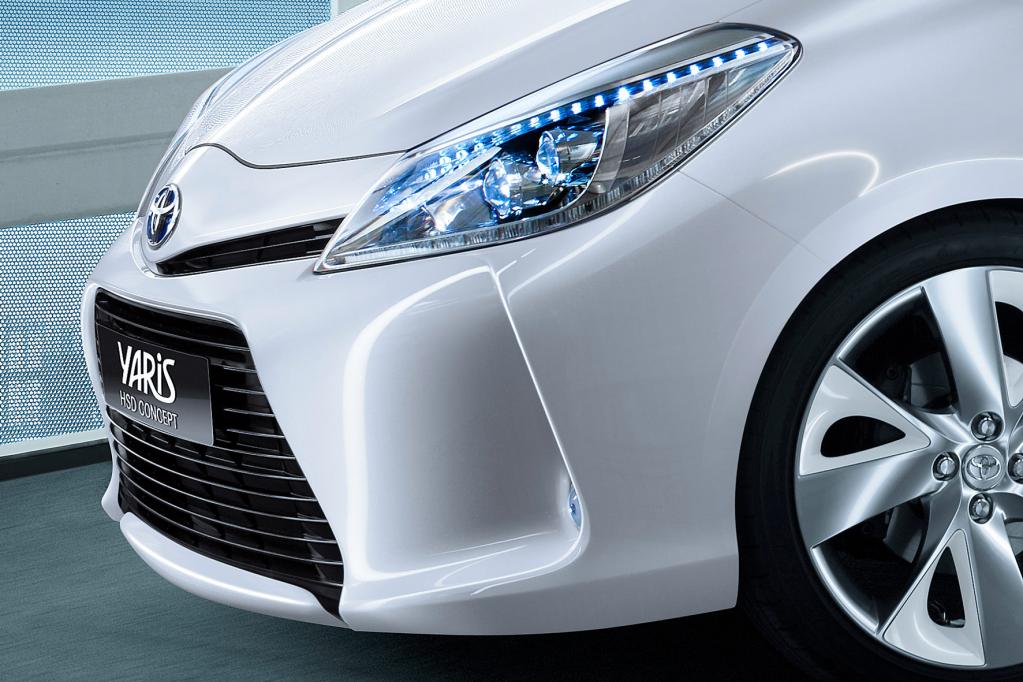 Toyota hat den Yaris mit Hybridantrieb im Gepäck. 