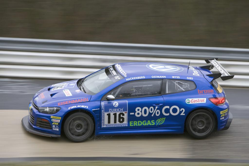 VW: Scirocco R-Cup mit Bio-Erdgas 