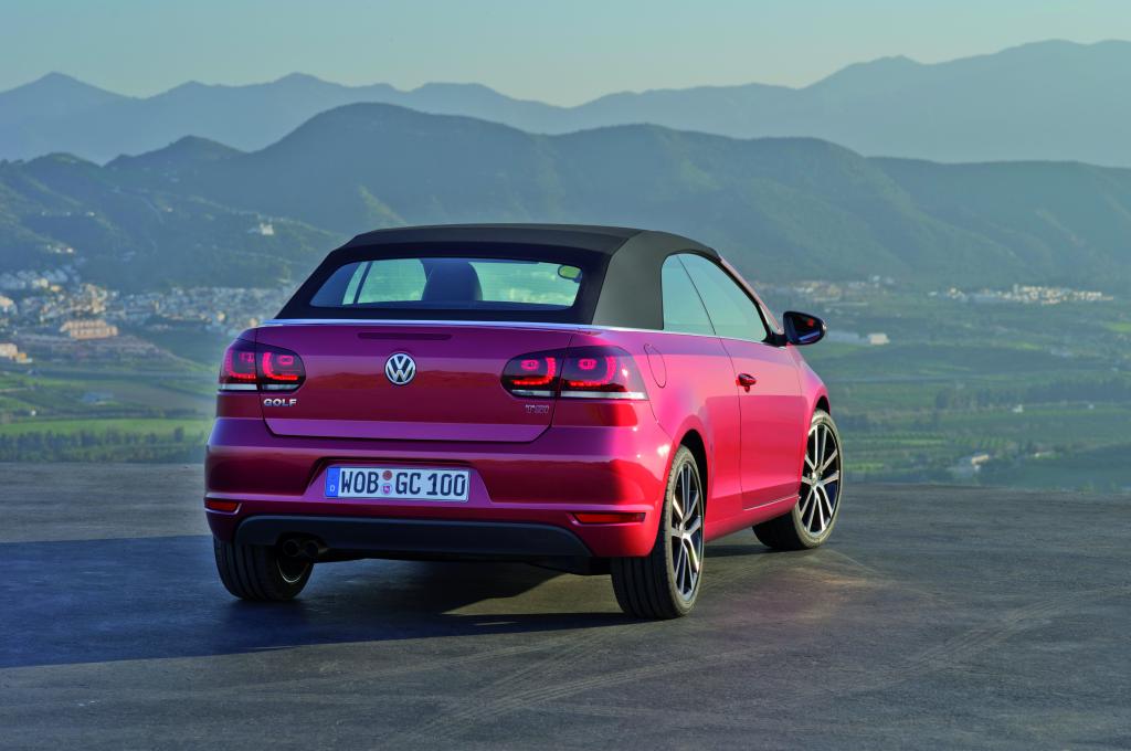 Volkswagen Golf Cabriolet.
