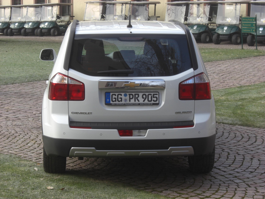 Vorstellung Chevrolet Orlando: Sieben Sitze serienmäßig