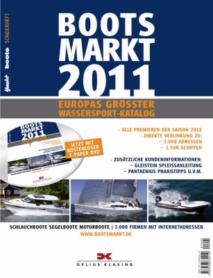 auto.de-Buchtipp: Bootsmarkt 2011 - Europas größter Wassersport-Katalog