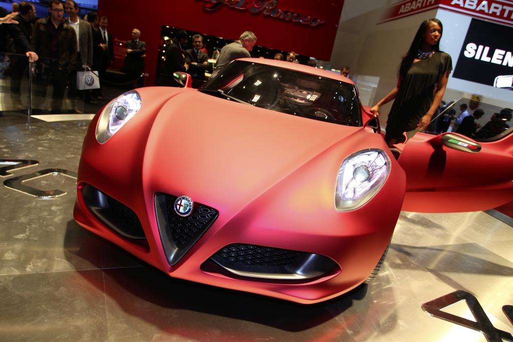 Alfa Romeo 4C.