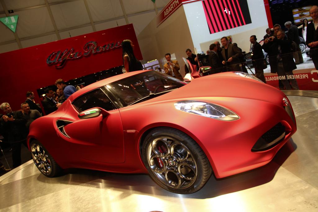 Alfa Romeo 4C.