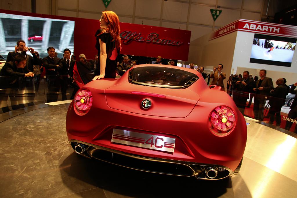 Alfa Romeo 4C.