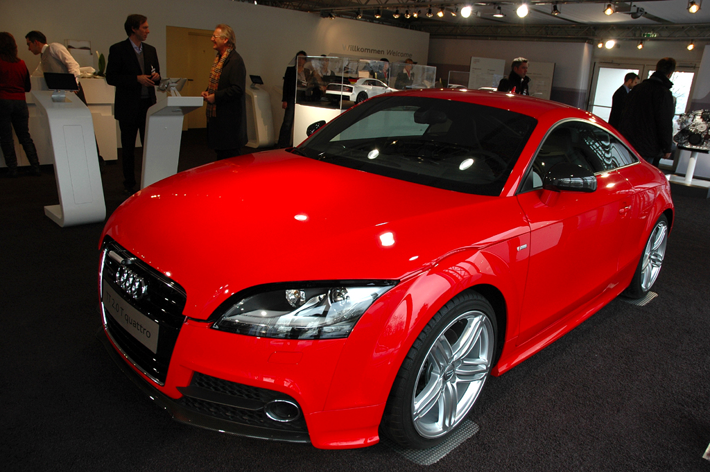 Audi-Leichtbau: Die zweite TT-Generation bringt bereits bis zu 90 Kilo weniger auf der Waage. 