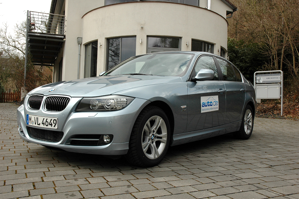 BMW 3er, hier als 320d-Limousine mit xDrive-Allrad und 184 PS. Fotos: Koch

