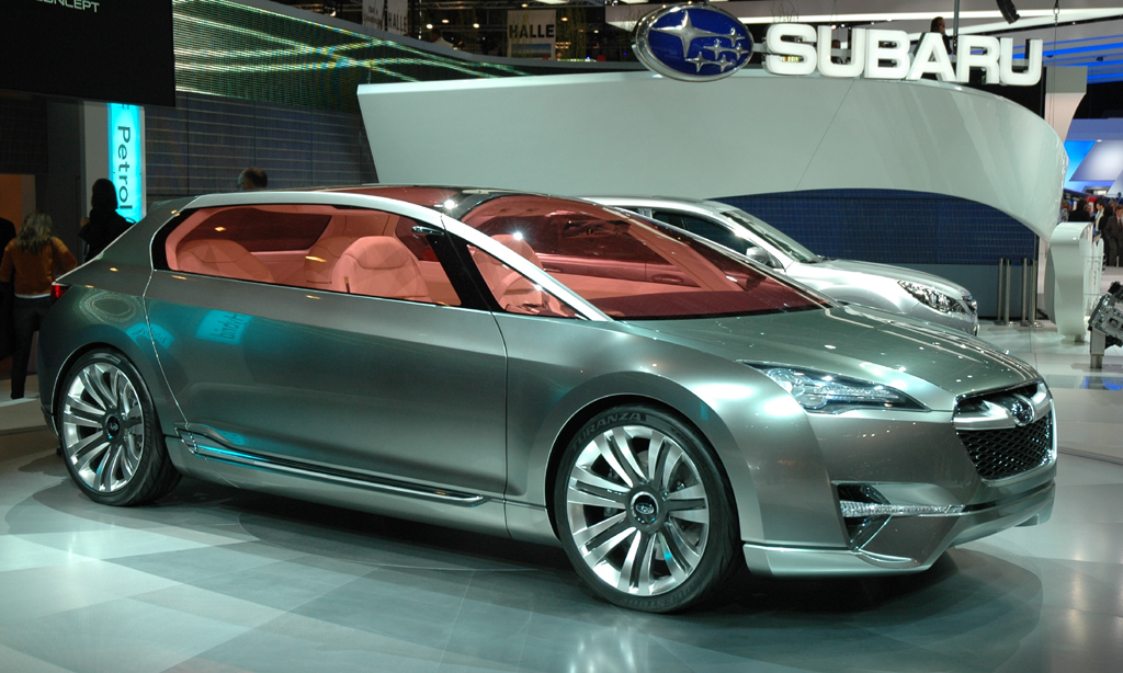 Beispiel für Emotionalität: Subaru-Tourer-Studie.