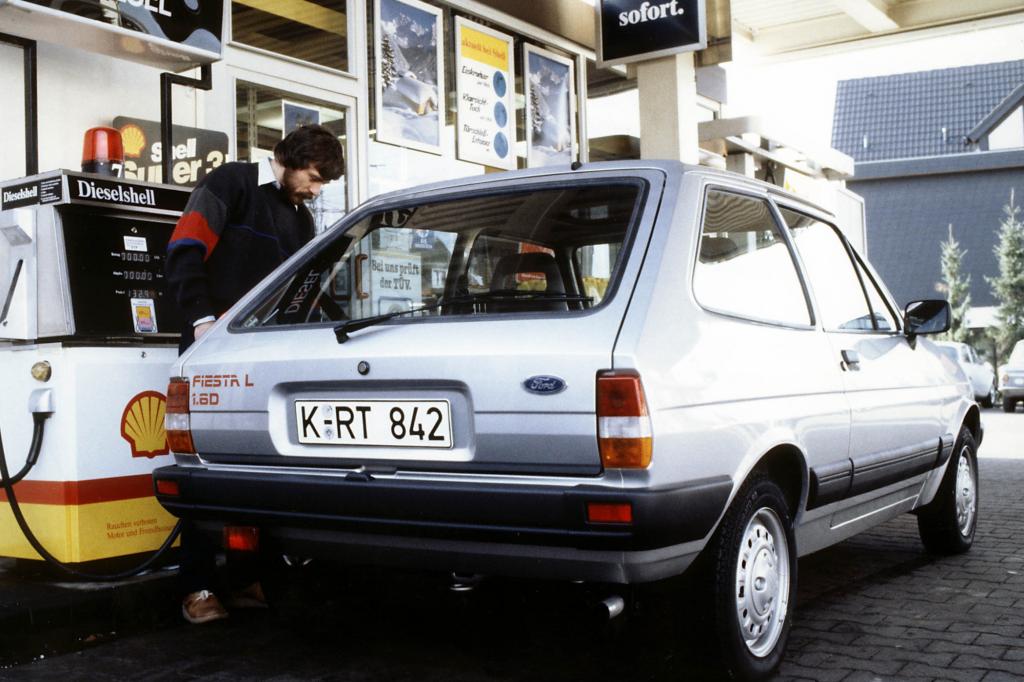 Besonders genügsam war der Kleinwagen als Diesel