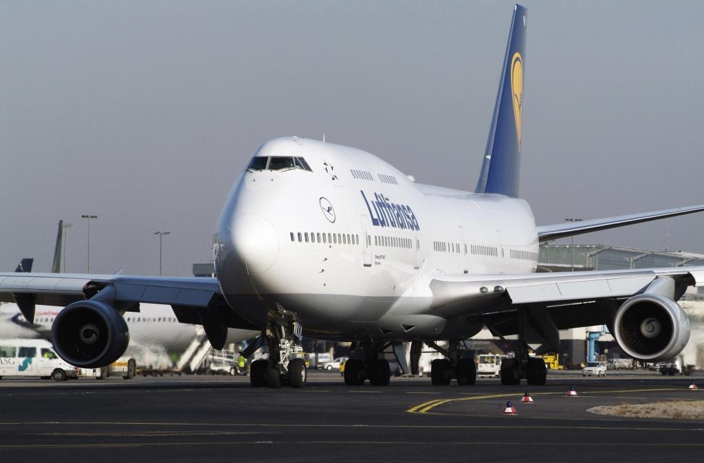 Boeing 747 der Lufthansa.