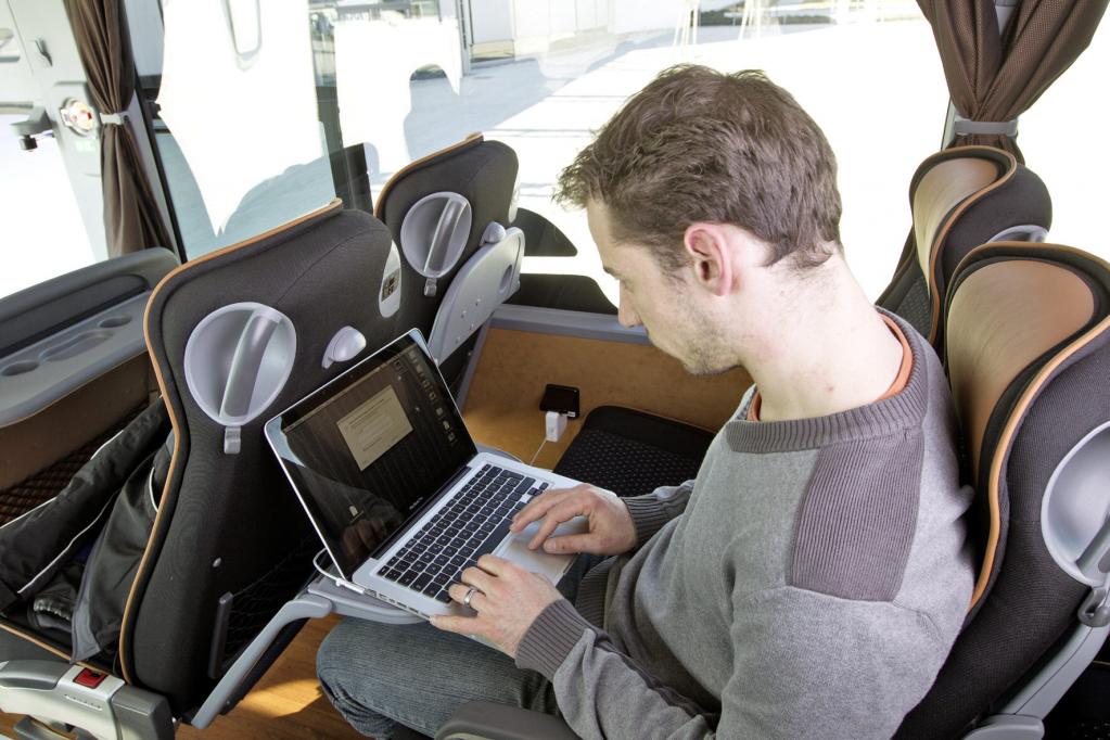 Business-Class im Bus 