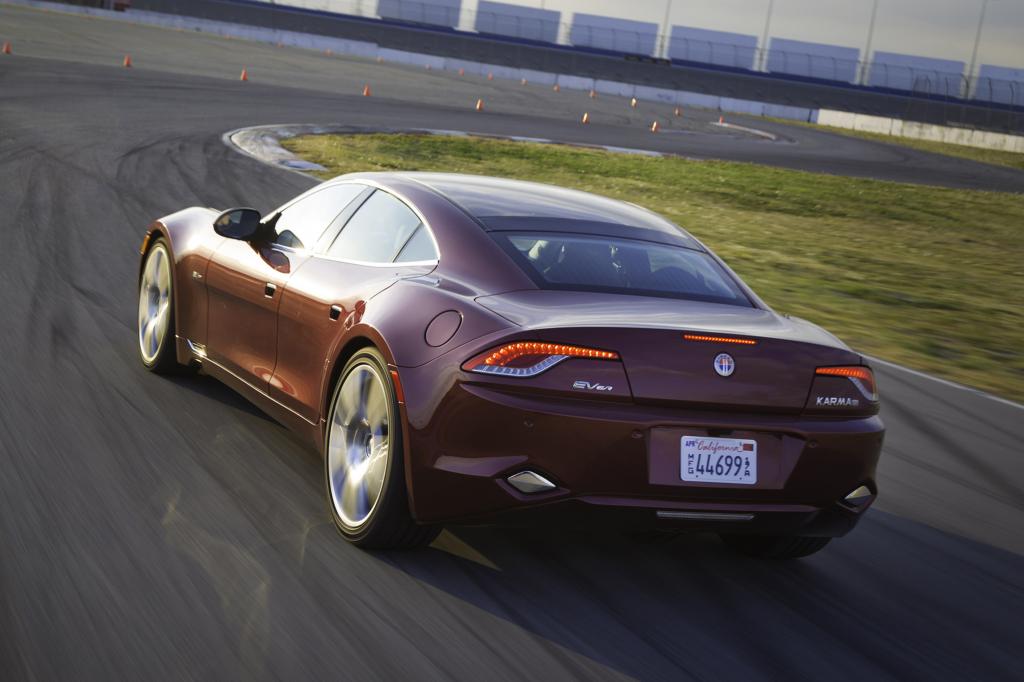 Der Fisker sieht von allen Seiten wie ein richtiger Sportler aus