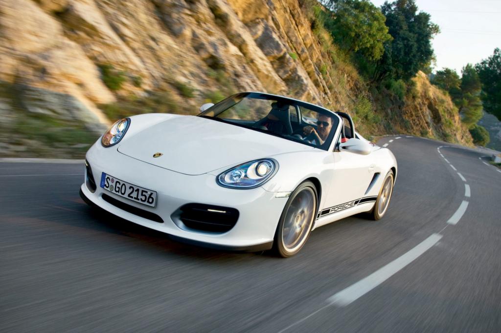 Der Porsche Boxster Spyder ist ein Purist