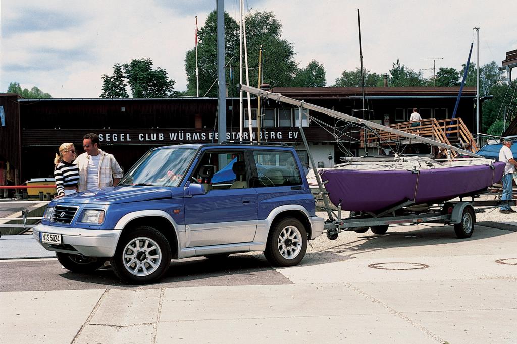 Der Vitara ist auch als Zugfahrzeug geeignet