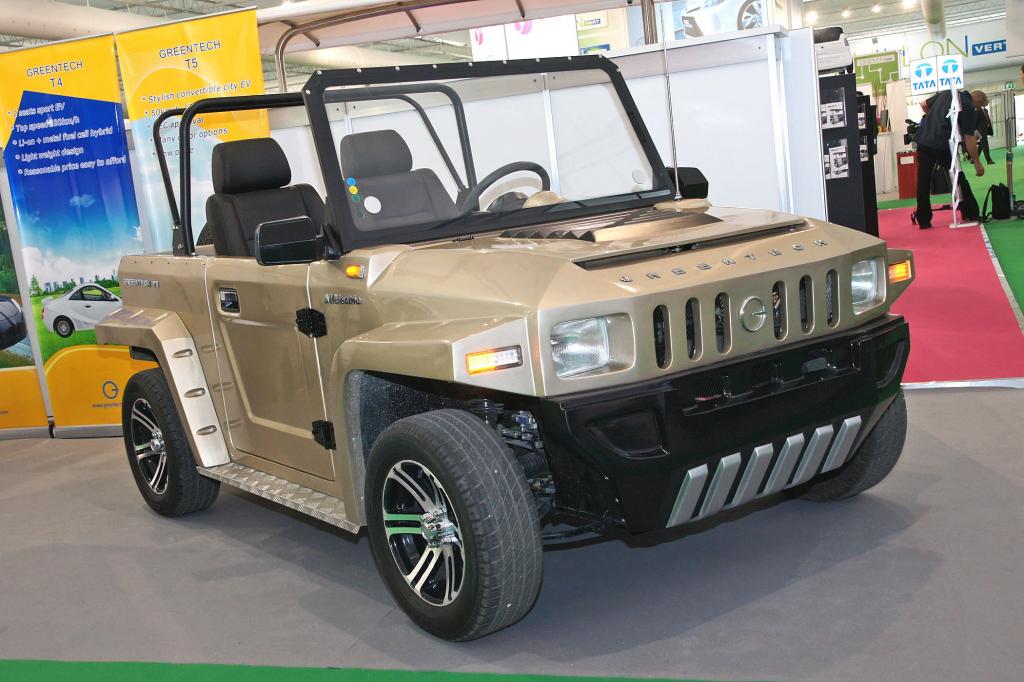 Der chinesische Greentec T3 kostet 10.000 Euro und ist maximal 45 km/h schnell