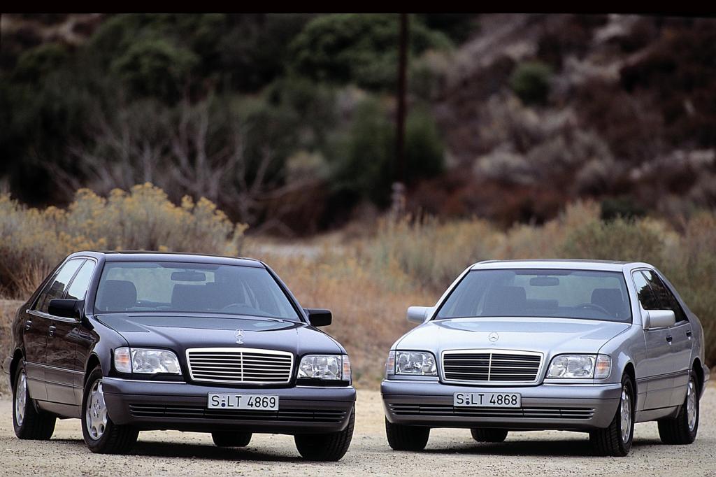 Die Mercedes S Klasse ist als W140 recht günstig