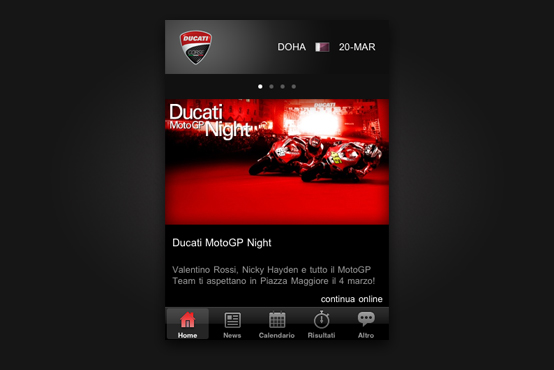 Ducati bietet MotoGP-App an