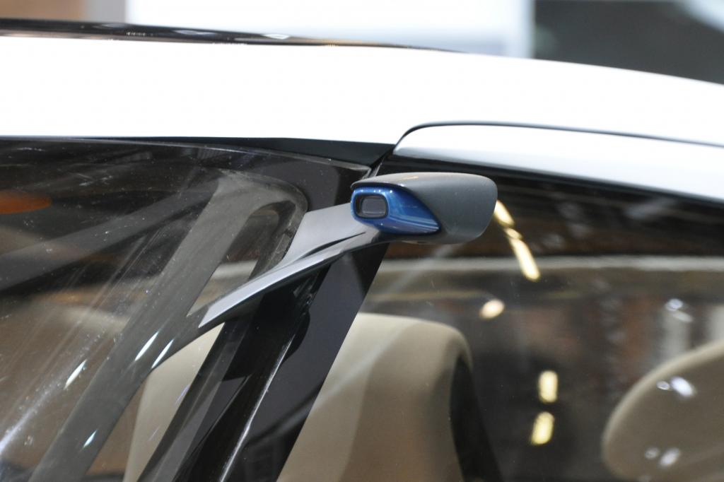 Eine Kamera gibt beim Hyundai Curb den Überblick