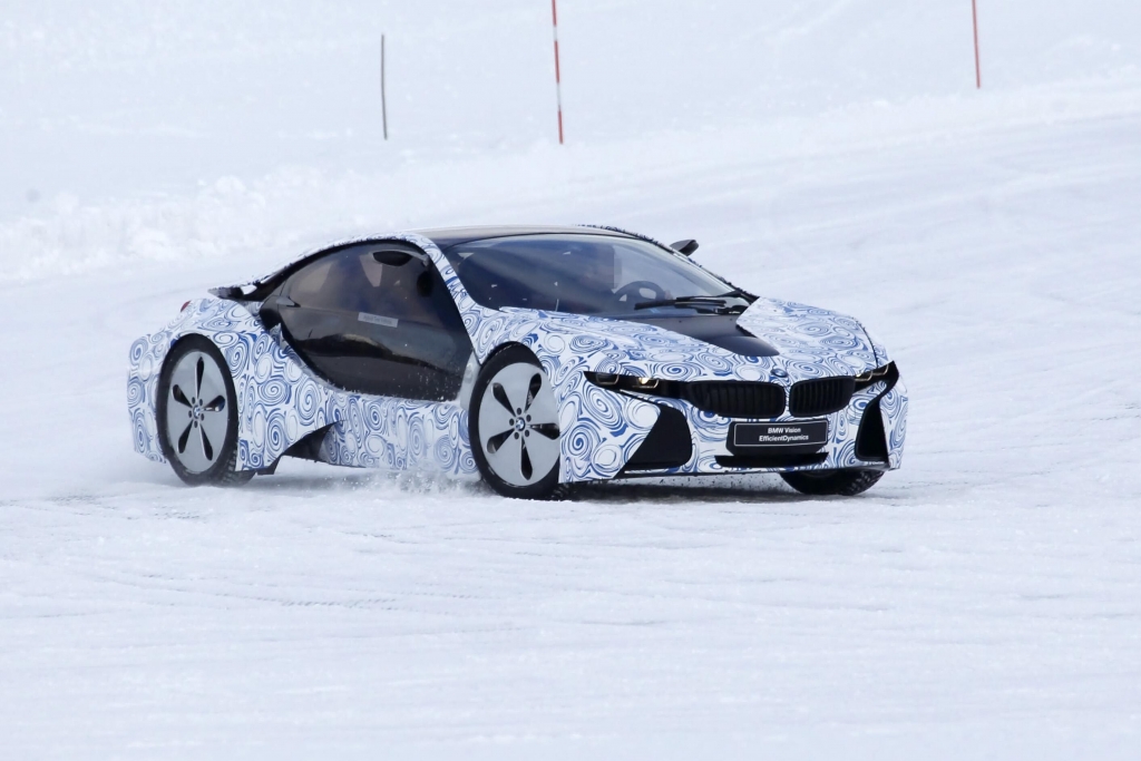 Erwischt: Erlkönig BMW i8 – Elektrischer Supersportler