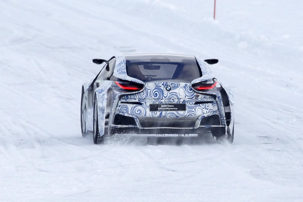 Erwischt: Erlkönig BMW i8 – Elektrischer Supersportler