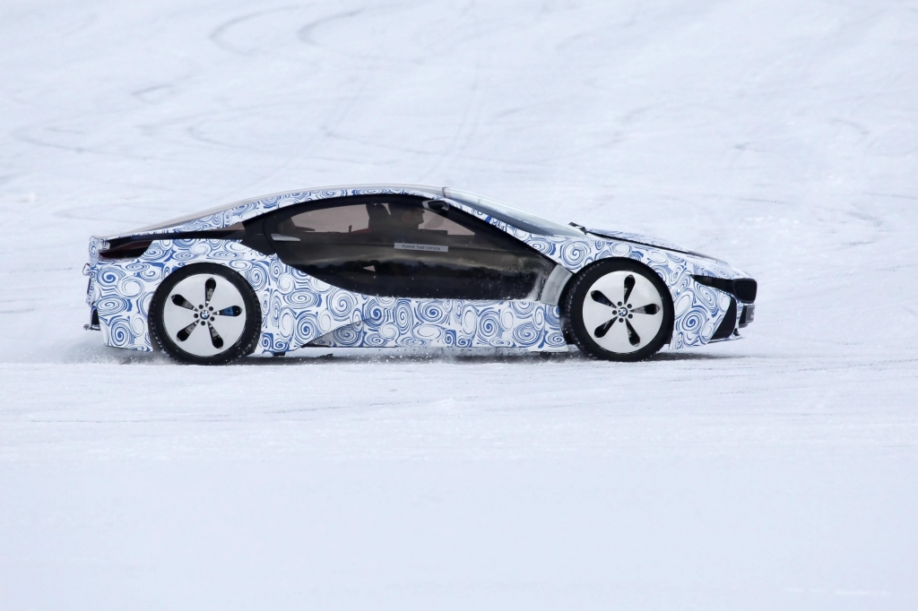 Erwischt: Erlkönig BMW i8 – Elektrischer Supersportler
