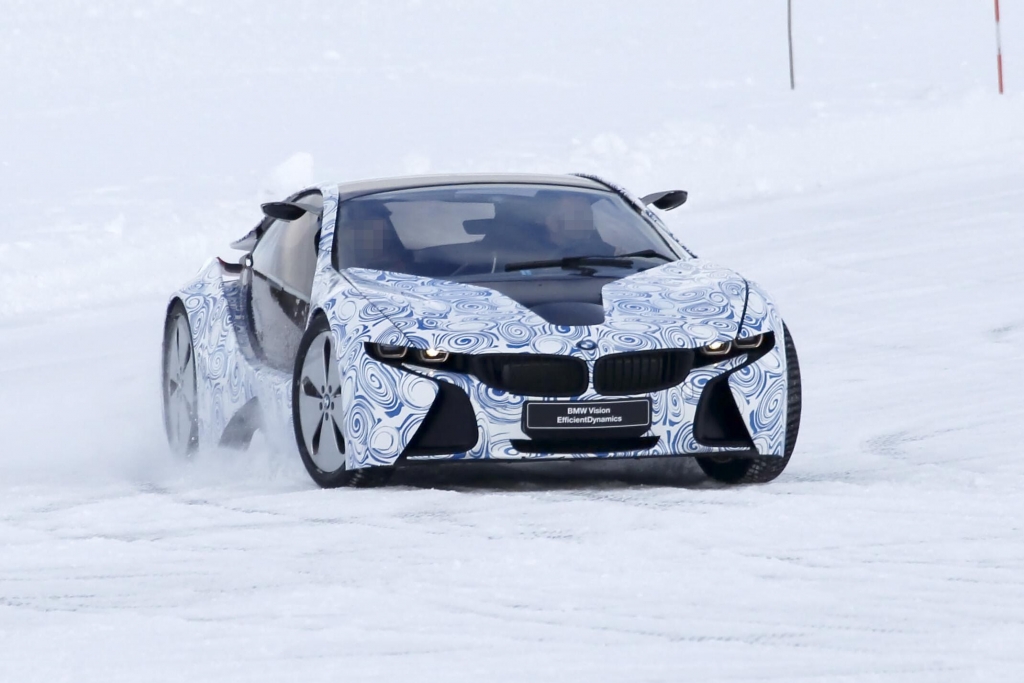 Erwischt: Erlkönig BMW i8 – Elektrischer Supersportler