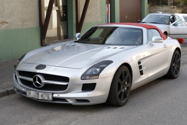 Erwischt: Erlkönig Mercedes SLS Cabrio - Gestutztes Rennwerkzeug
