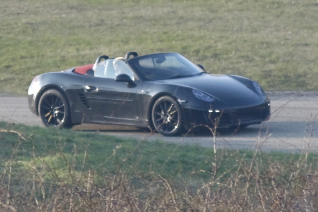 Erwischt: Erlkönig Porsche Boxster