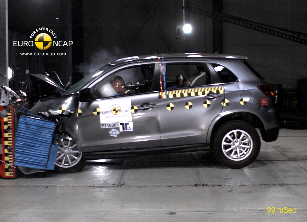 Euro-NCAP-Crashtest: Mitsubishi ASX.