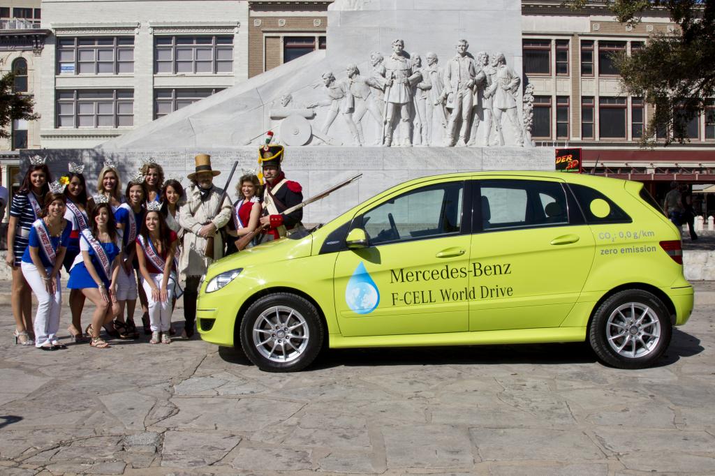 F-Cell World Tour von Daimler führte nach Texas