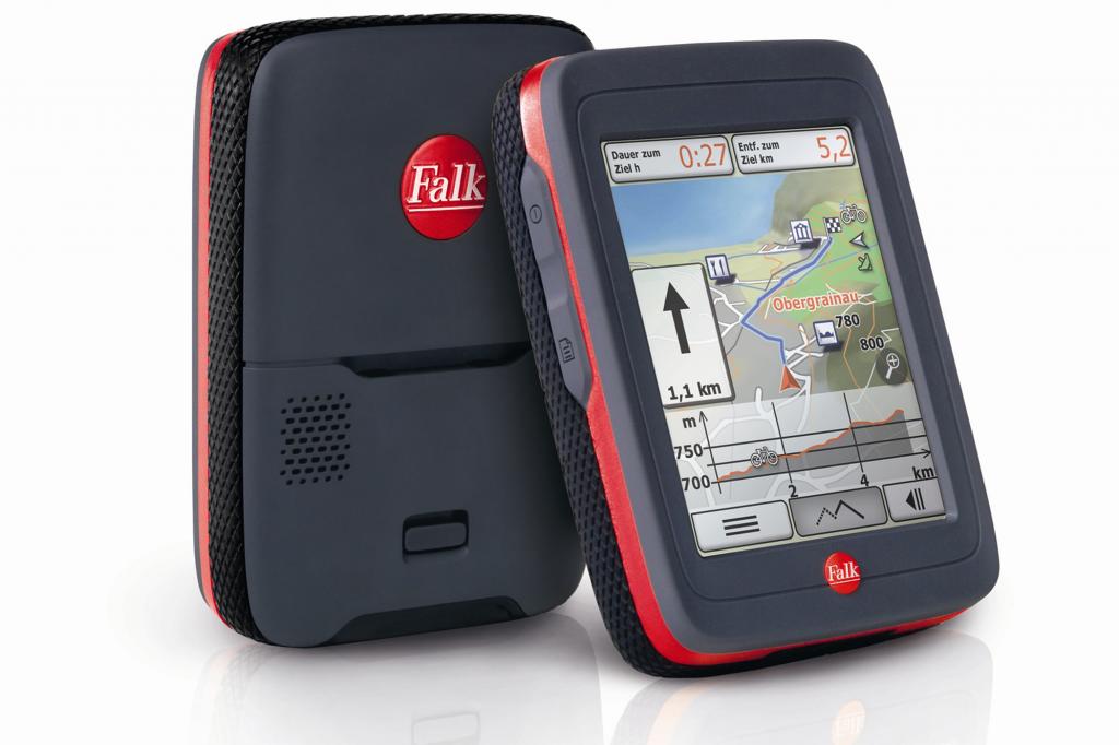 Falk Fahrrad-Navigation - Telematik für den Drahtesel