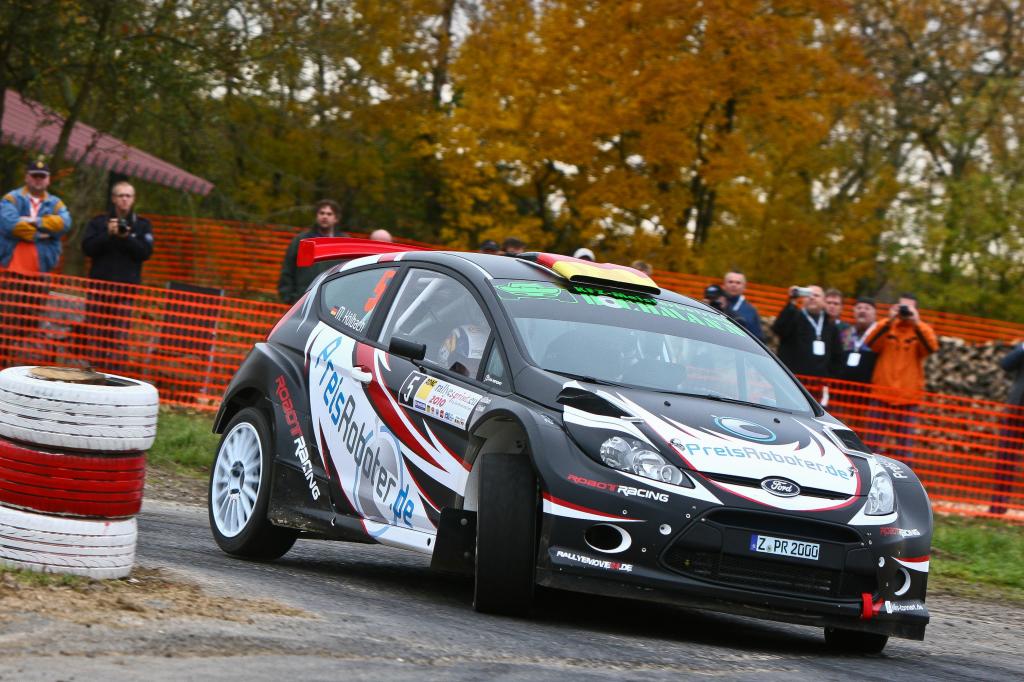 Ford Fiesta S2000 des Robot-Racing-Teams.