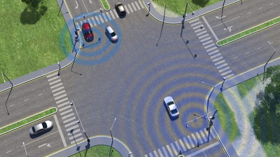 Ford Verkehrssicherheit: Autos sprechen mit Ampeln und untereinander