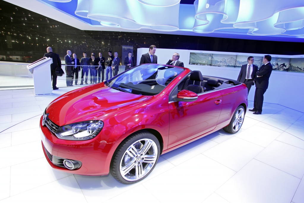 Genf 2011: Das Golf Cabrio ist da