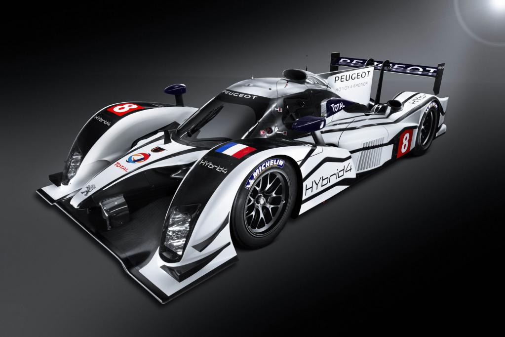 Genf: Peugeot stellt Hybrid-Rennwagen vor 
