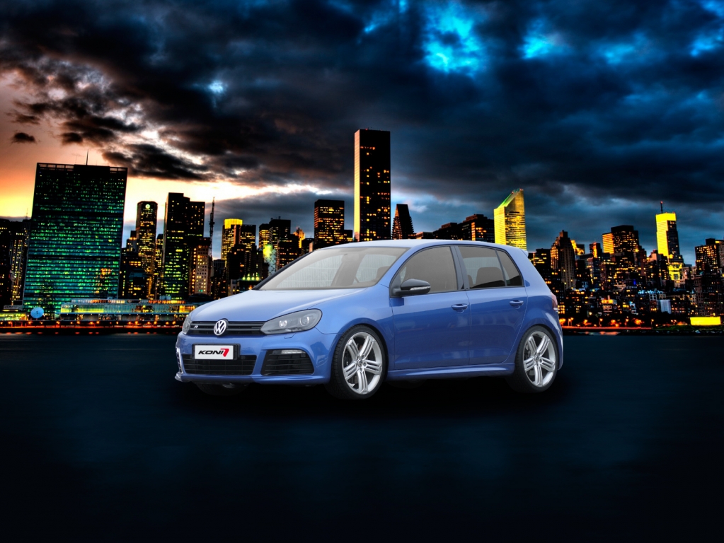Golf 6 R: KONI bietet neue FSD-Stoßdämpfer