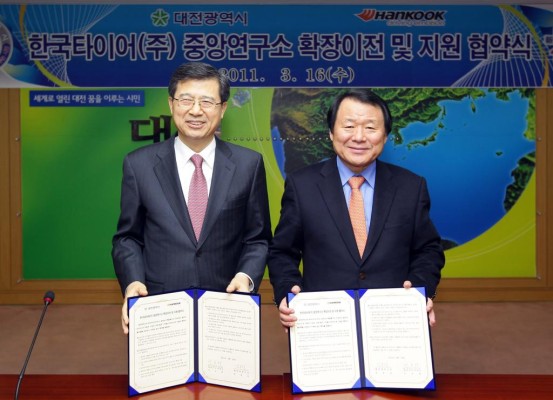 Hankook errichtet Forschungs- und Entwicklungszentrum in Korea