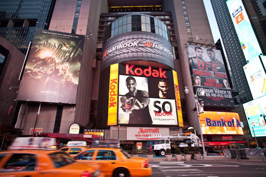 Hankook wirbt wieder am Times Square