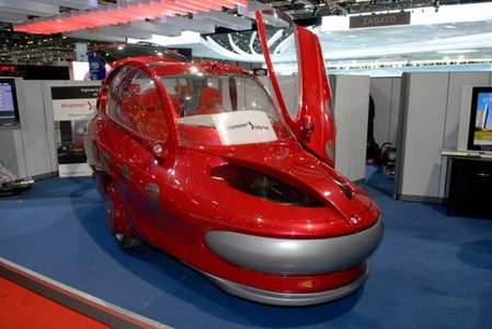Homer Simpson-Auto beim Genfer Autosalon