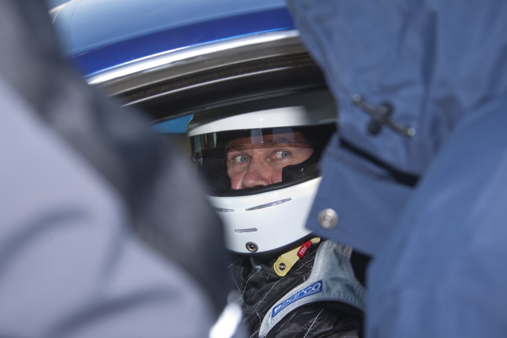 Janne Laitinen vor dem Rekordversuch