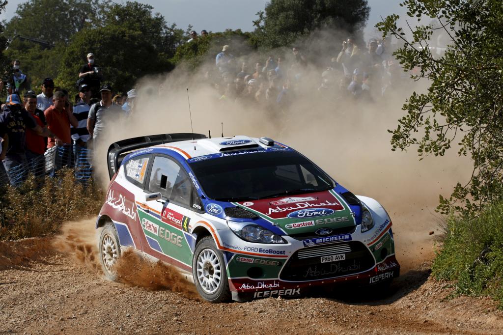 Jari-Matti Latvala im Ford Fiesta RS WRC.