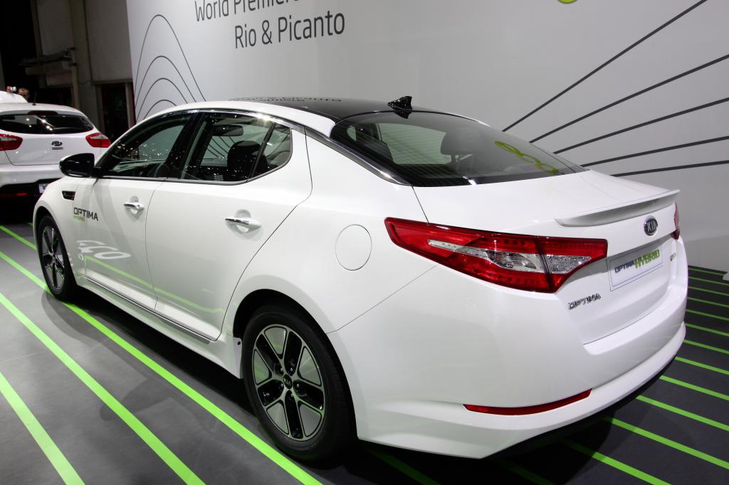 Kia Optima Hybrid.