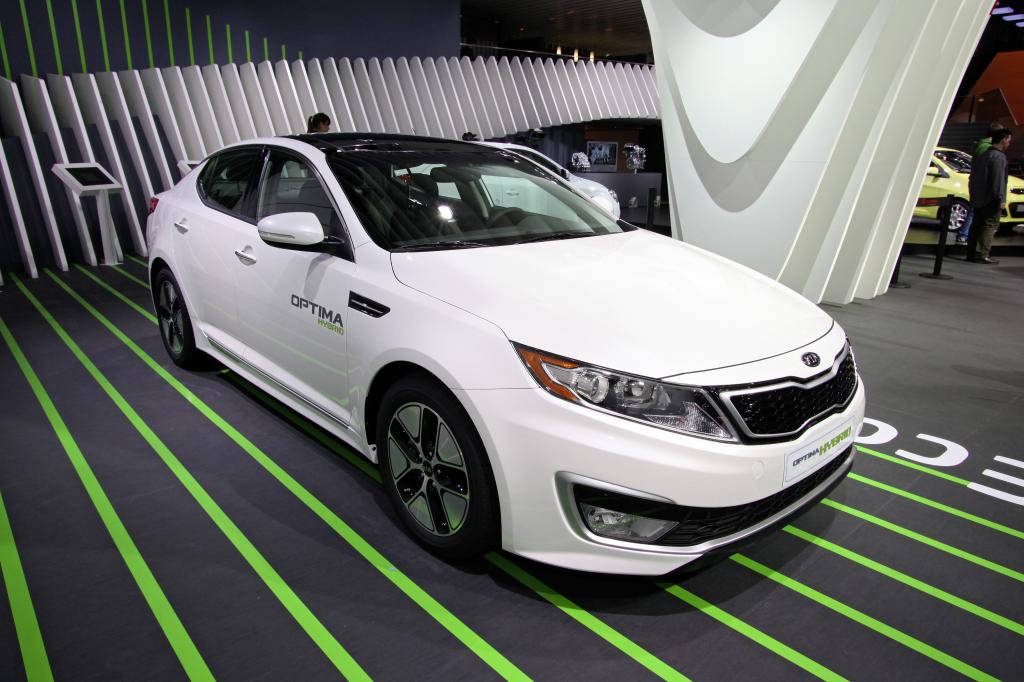 Kia Optima Hybrid.