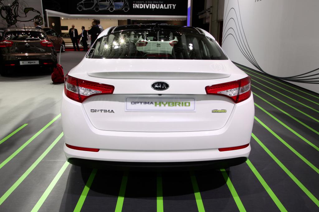 Kia Optima Hybrid.