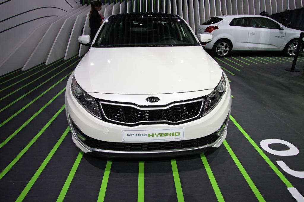 Kia Optima Hybrid.