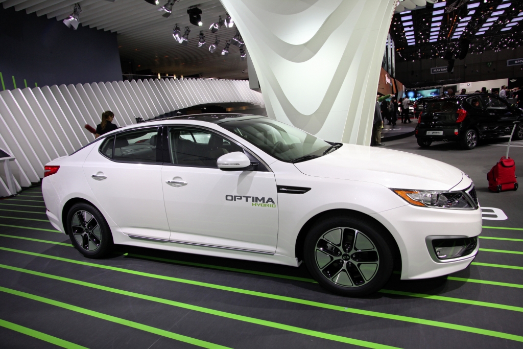 Kia Optima Hybrid.