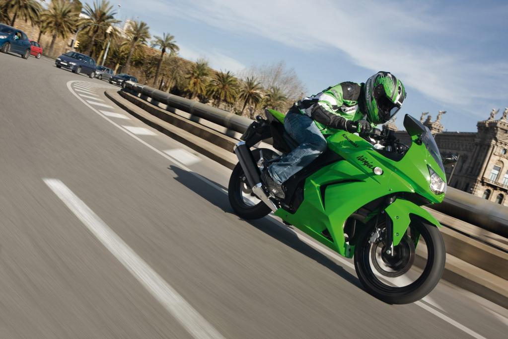Kleiner Sportler ganz groß: die Kawasaki Ninja 250. 